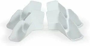 Camco RV Gutter Spouts With Extensions, White