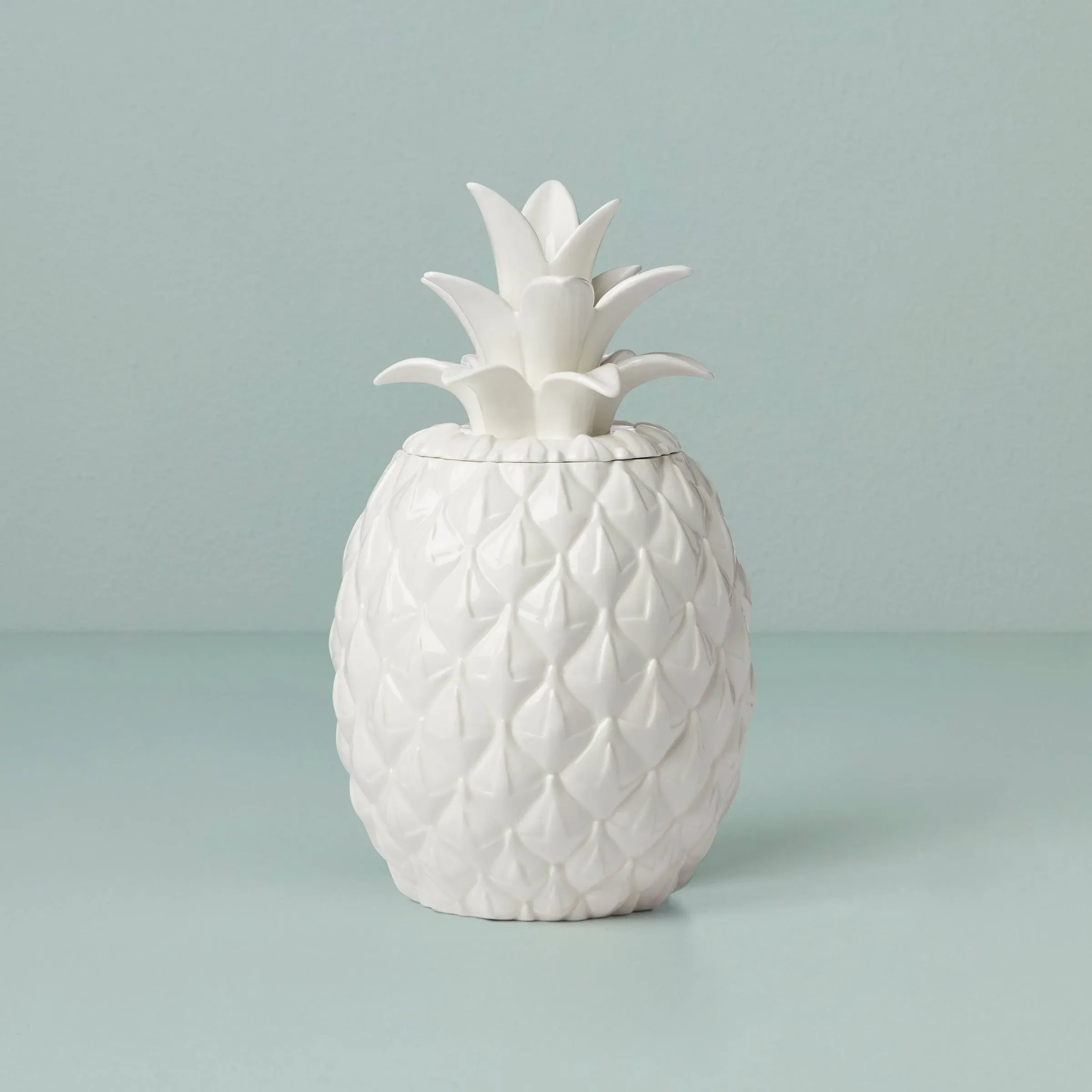 Lenox Wicker Creek Pineapple Cookie Jar