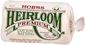 Hobbs Heirloom 100% Cotton Natural Batting