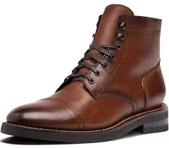 Thursday Boot Company Men's Burnt Copper Leather Captain Lace-Up Size 9.5