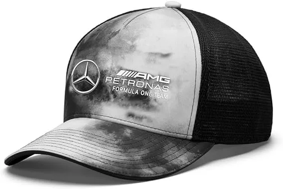 Mercedes AMG Petronas F1 Tie-Dye Trucker Hat