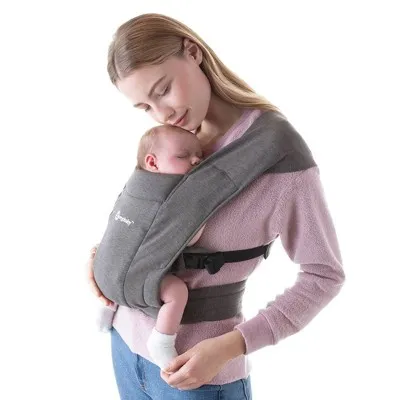 Ergobaby Baby Carrier: Embrace Heather Grey