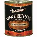 Varathane Spar Urethane, Oil-Based, Exterior, Semi-Gloss, 1-Qt.