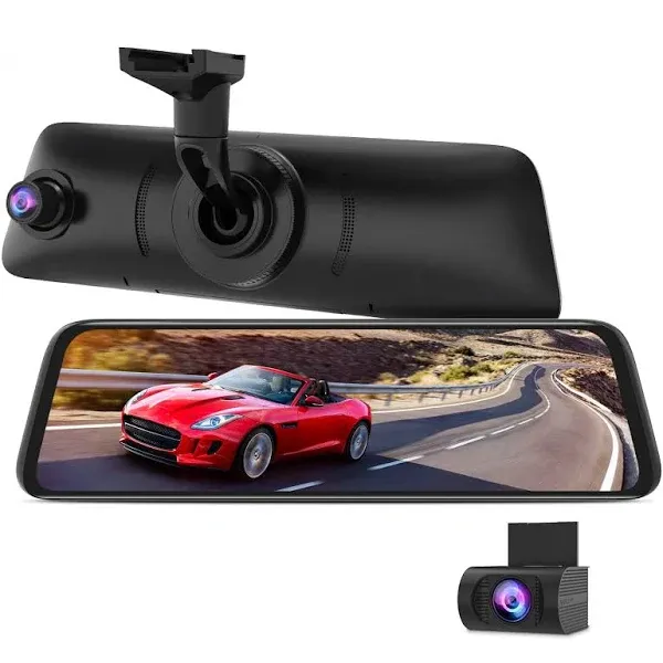 AUTO-VOX T9 OEM Rear View Mirror 9.35&#039;&#039; Full Touch Screen + 1080P Backup Camera