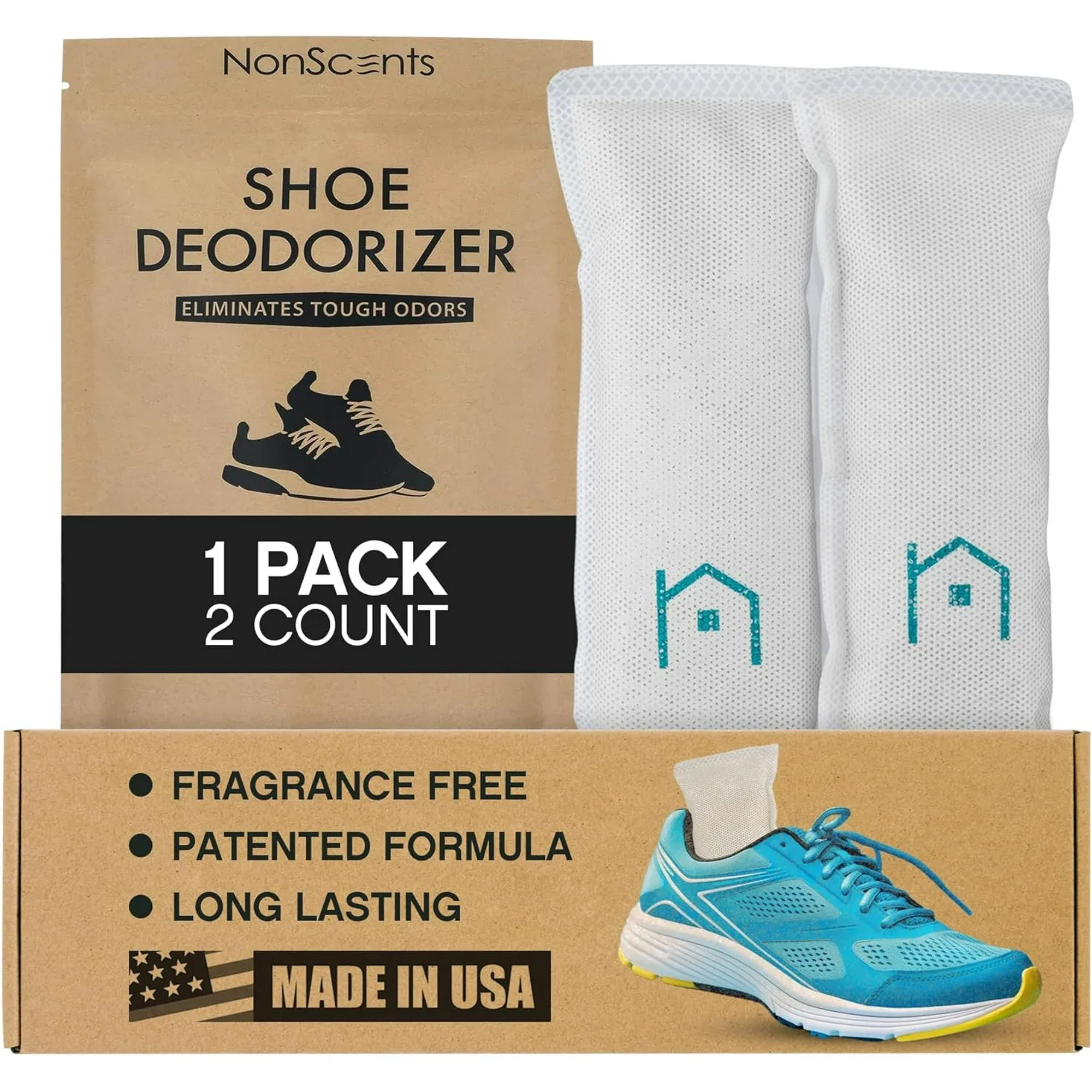 NonScents Shoe Deodorizer