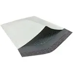 Starboxes 100 Poly Bubble Mailer Bags 8.5 x 12 inch - #2 Envelopes White Self-Sealing