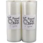 (2) FoodVacBags 11" x 50' Rolls