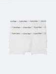 Calvin Klein Men's Cotton Stretch 3-Pack Low Rise Trunk - White - XXL