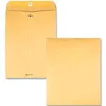 Quality Park Clasp Envelope 9 1/2 x 12 1/2 32lb Brown Kraft 100/Box