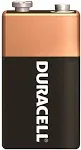 Duracell Coppertop Alkaline 9V Batteries