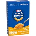 Kraft Original Macaroni & Cheese Dinner Family Size - 14.5 oz