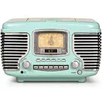 Crosley Corsair Bluetooth CD Player/Radio Aqua Blue