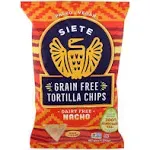 Siete Nacho Grain Free Tortilla Chips - 5 oz packet