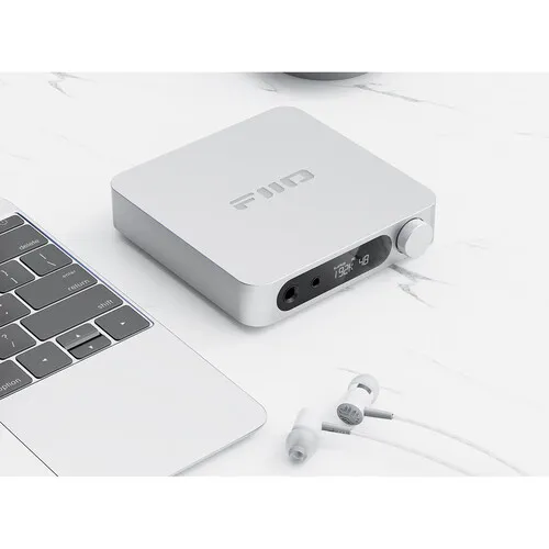 FiiO K11 Desktop USB DAC and Headphone Amplifier (Silver)