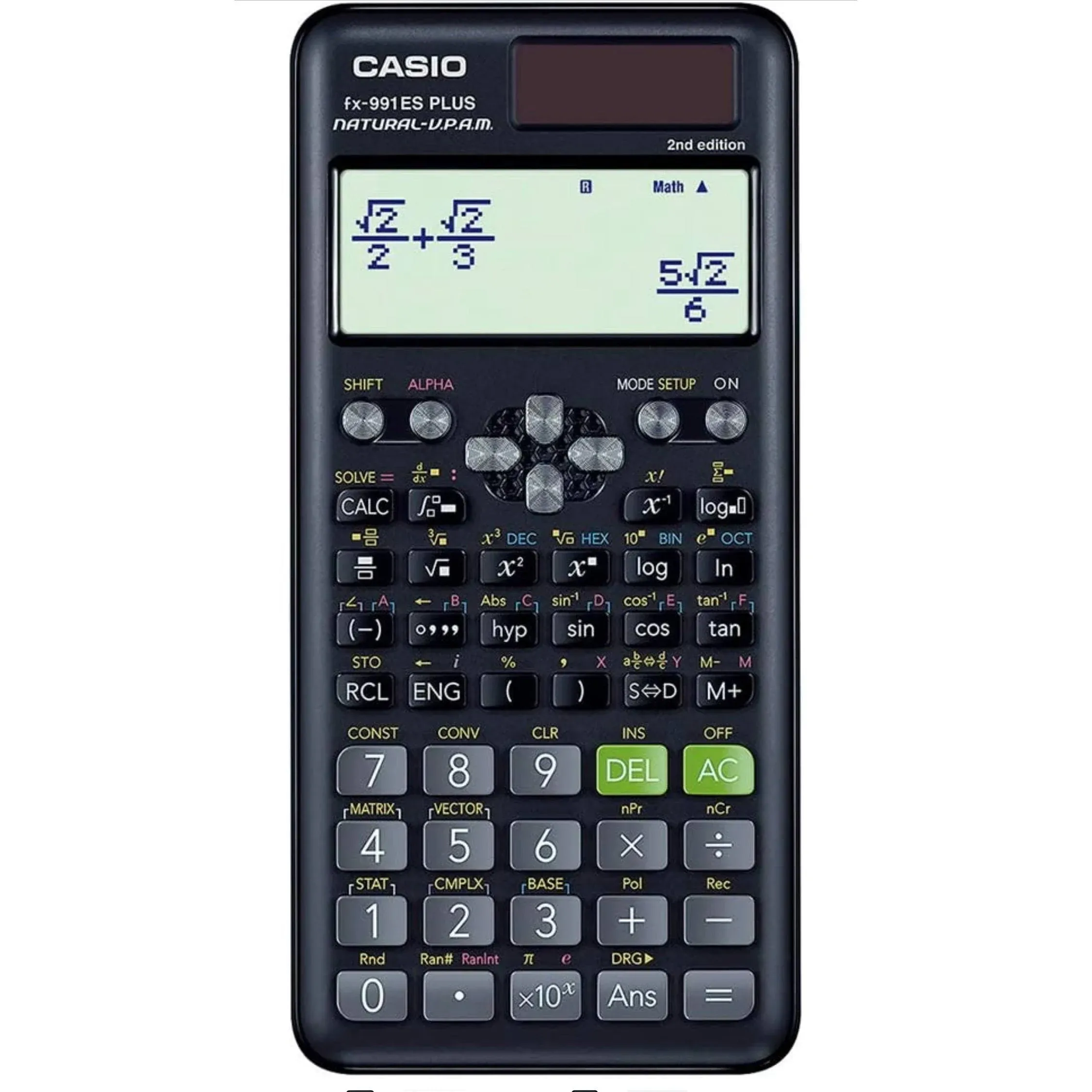 Casio Advanced Scientific Calculator School Classwiz GCSE A Level Black FX-991ES