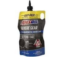 Amsoil SVOPK 100% Synthetic Extreme Pressure (EP) SEVERE GEAR Lube, Quart Easy-Pack (75W-140)