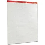 Universal Recycled Easel Pads Quadrille Rule 27 x 34 White 50-Sheet 2/Ctn