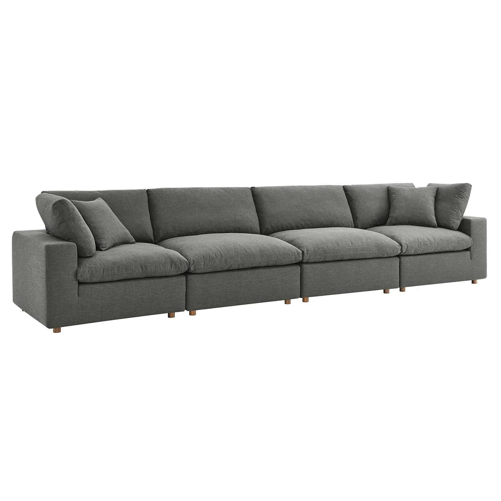 Modway Commix 4 Piece Sectional Sofa Set