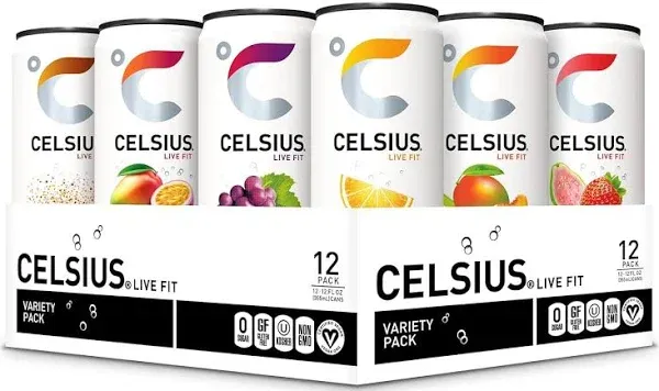 Celsius Variety Pack Fitness Drink