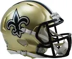 Riddell New Orleans Saints Revolution Speed Mini Replica Helmet