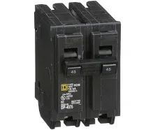 Homeline 45 Amp 2-Pole Circuit Breaker