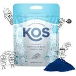 Kos - Organic Luminous Blue Spirulina Powder - 1.4 oz.