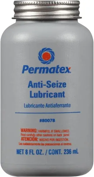 Permatex Anti-Seize Lubricant- 8oz Brush Top Bottle (80078)