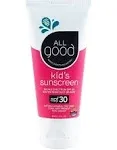 All Good Sunscreen Lotion Kids Tube SPF 30, 3 oz