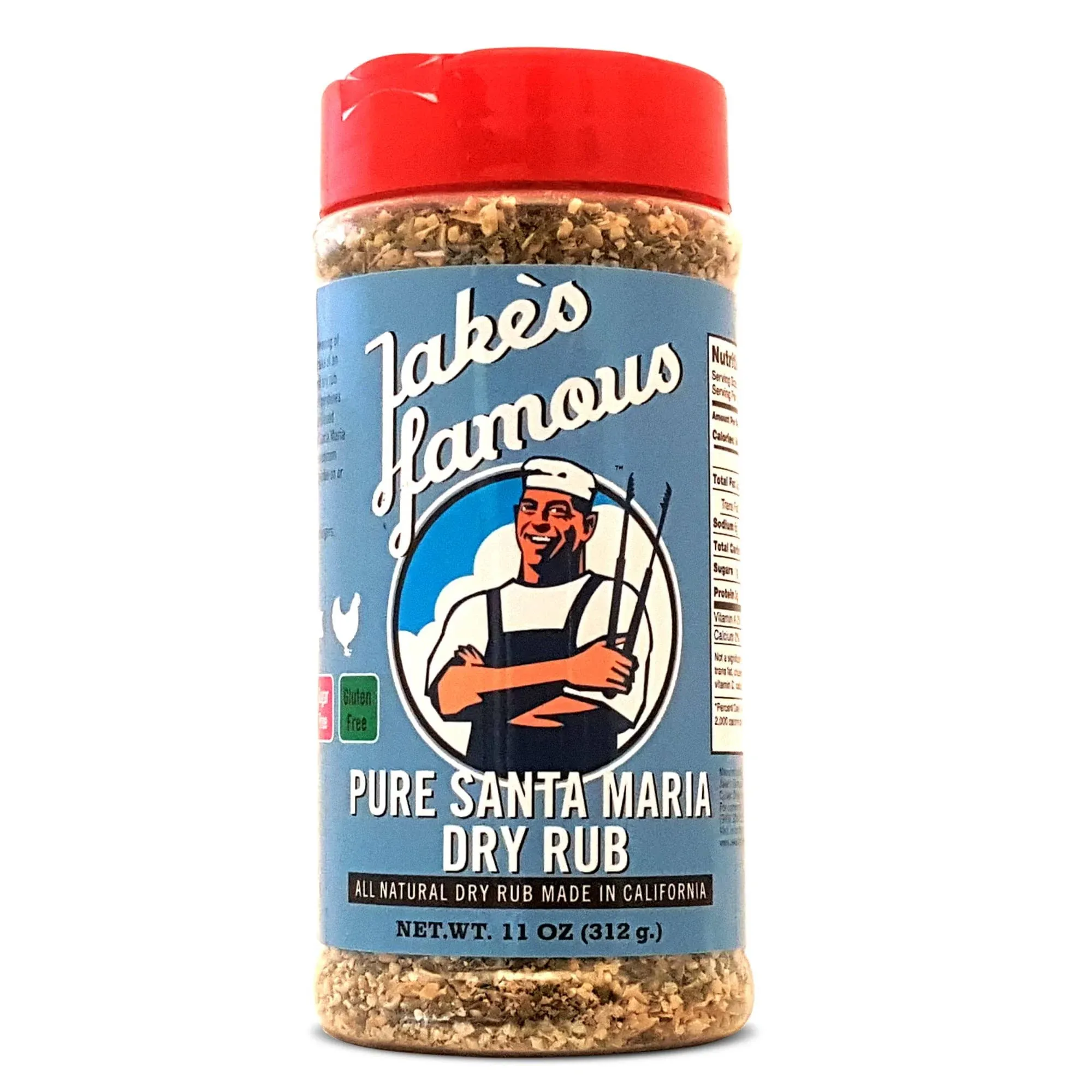 Jake's Famous Santa Maria Rub 11 Oz