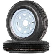 eCustomRim Two Trailer Tires On Rims