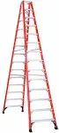 Louisville 16' Fiberglass 375 lb. Twin Stepladder, Type IAA, FM1416HD