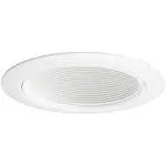 Juno Lighting 14 WWH 4 Inch White Baffle Trim