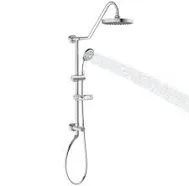 Pulse 1011-BG-1.8GPM ShowerSpas Brushed-Gold Shower System Kauai III