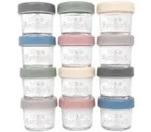 Glass Baby Food Jars