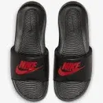 Nike Victori One Black/Red Men's Slide Shoes, Size: 11