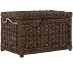 happimess Jacob Wicker Storage Trunk - Brown