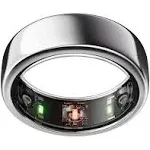 Oura Ring Gen3 - Horizon - Size Before You Buy - Size 6 - Silver