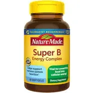 Nature Made Super B Energy Complex Softgels