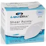 LiquiCell Shear Point Bandages, CPAP Nasal Pads, Box, 100 Bandages, Small