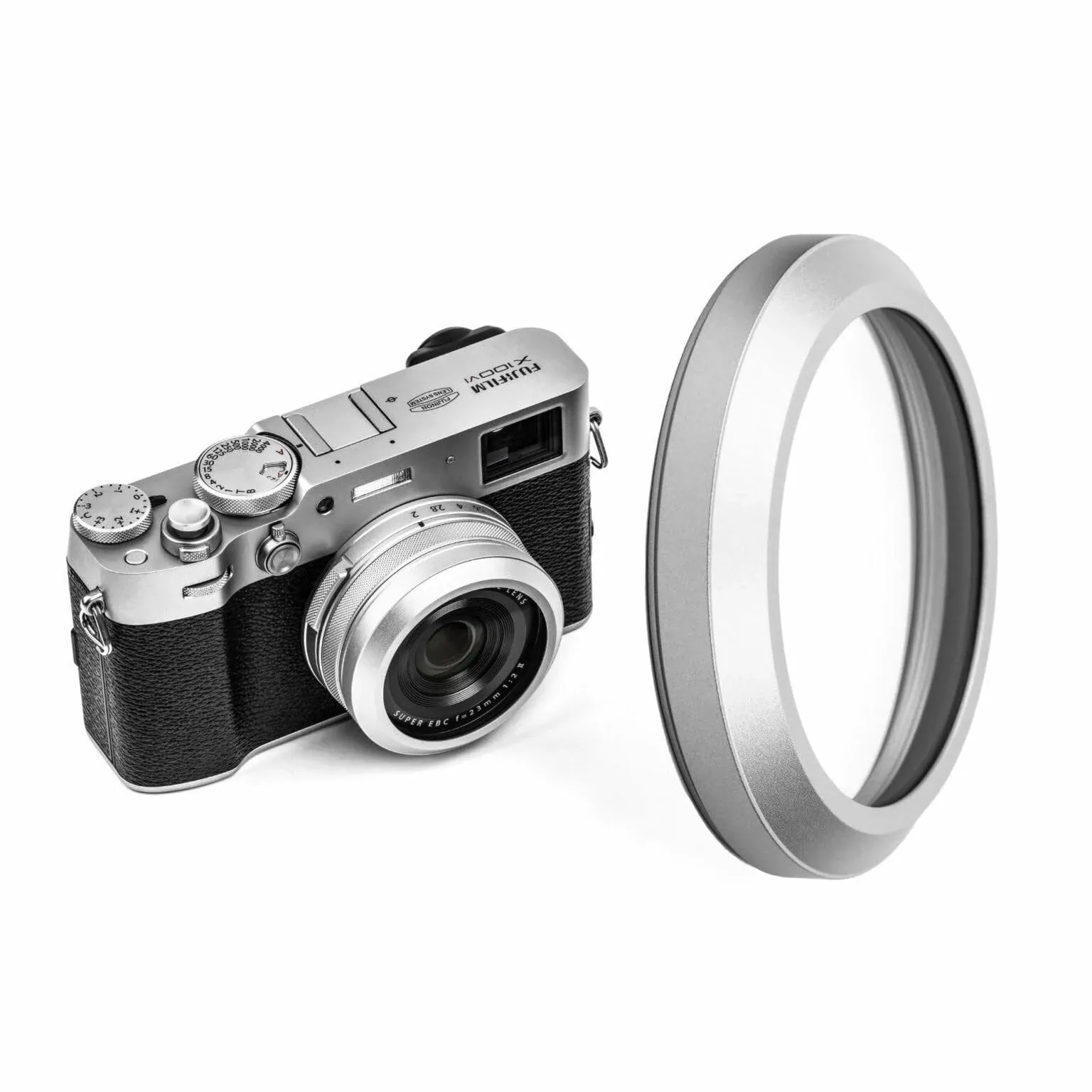 NiSi NC UV Filter II for Fujifilm X100, X100S, X100F, X100T, X100V, X100VI (Silver)