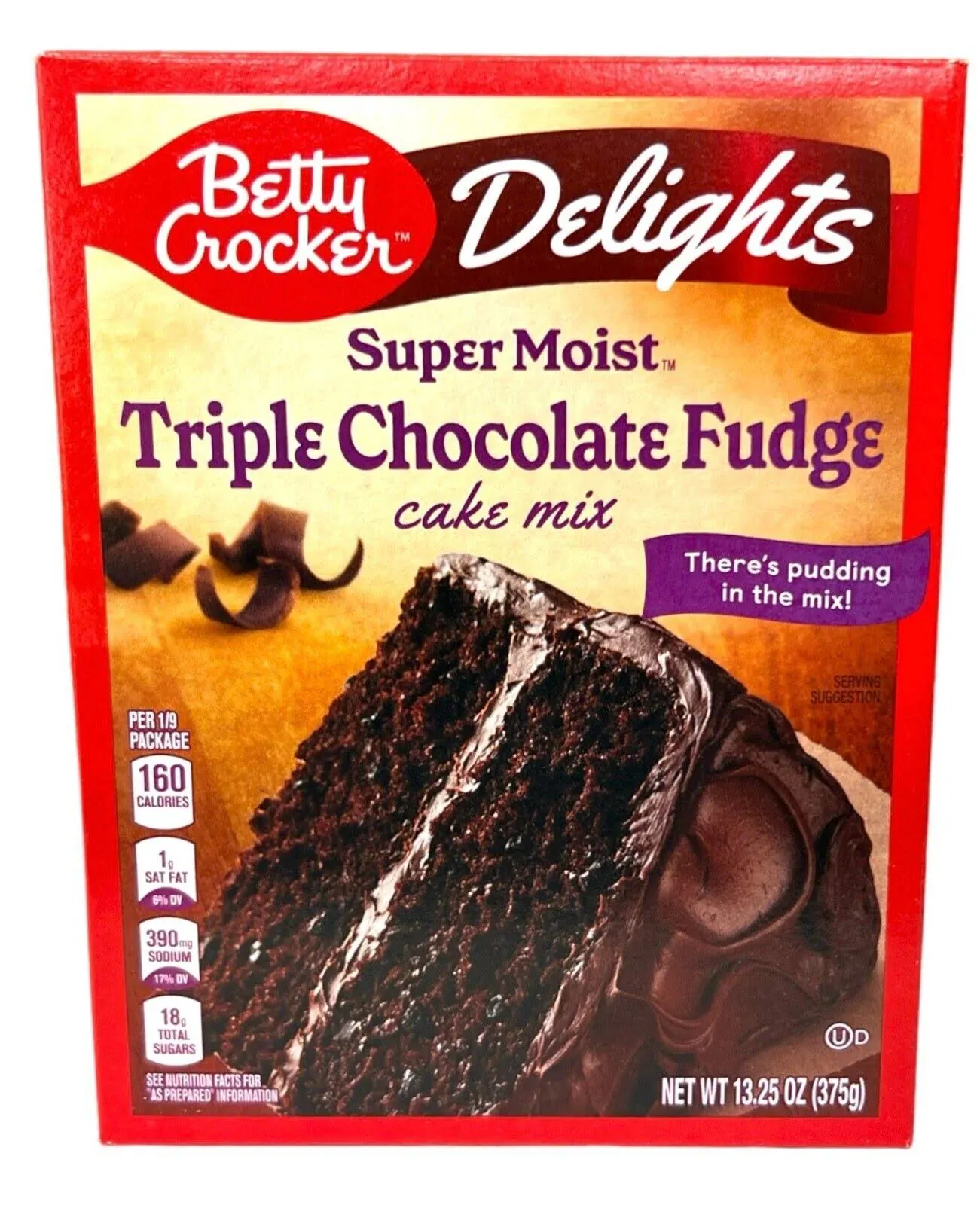 Betty Crocker Chocolate Fudge Super Moist Cake Mix