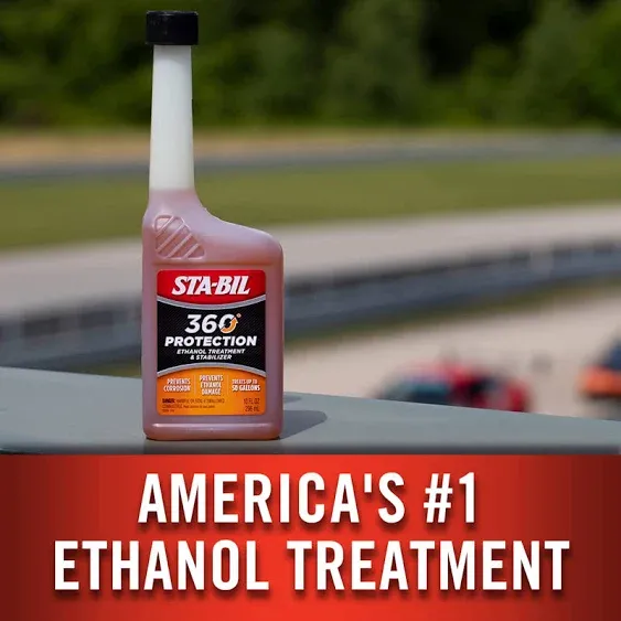 STA-BIL 360 Protection Ethanol Treatment & Fuel Stabilizer - Full Fuel System Cleaner - Fuel Injector Cleaner - Increases Fuel Mileage - Protects