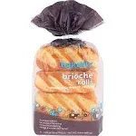 bakerly Brioche Dinner Rolls Pack of 4, 8-Count (32 Total Brioche Dinner Rolls)