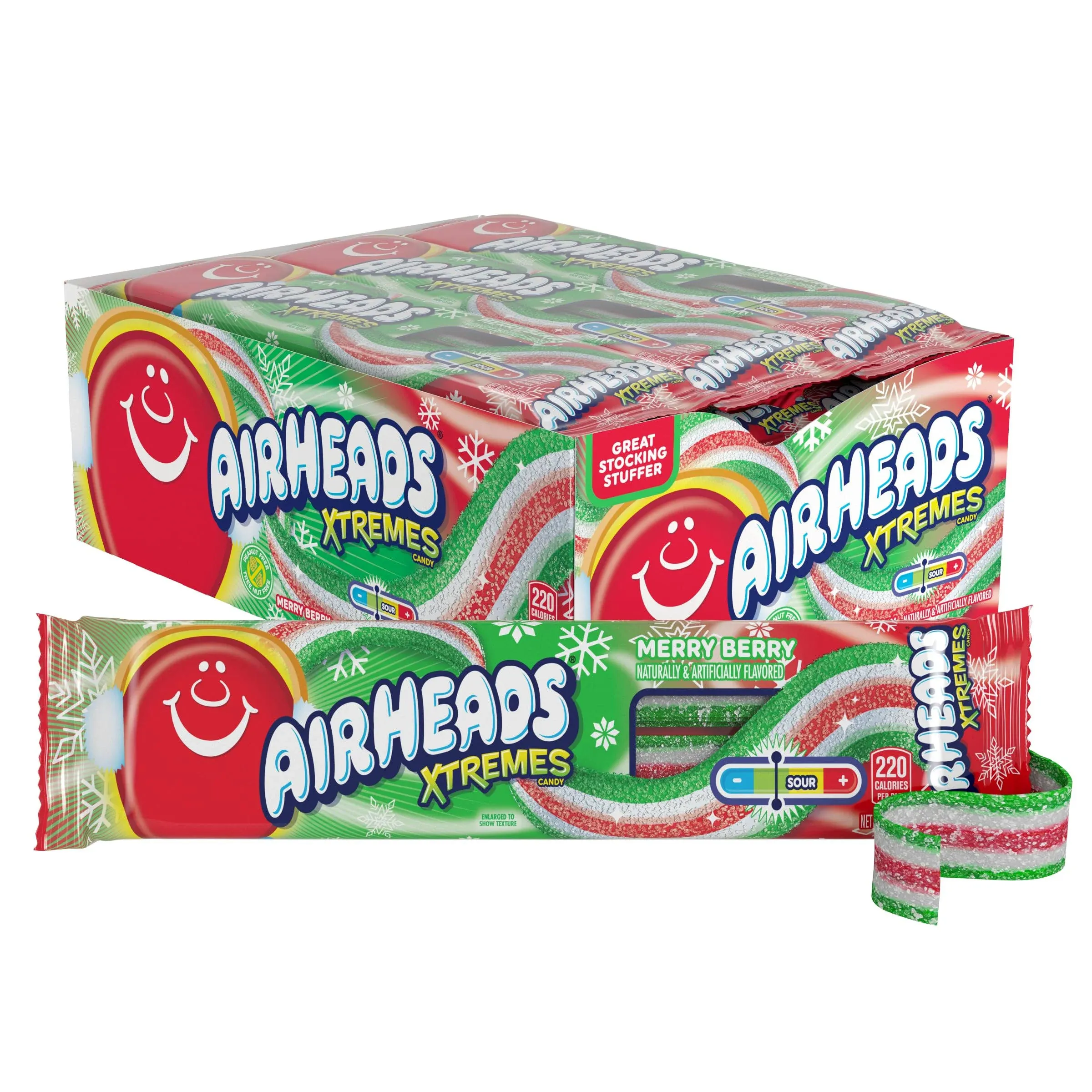 Airheads Xtremes Merry Berry Candy Belts