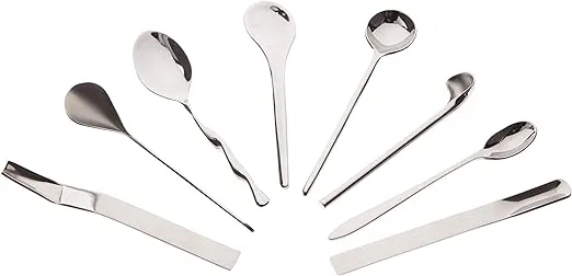 Alessi - Set Of 8 Coffee Spoons