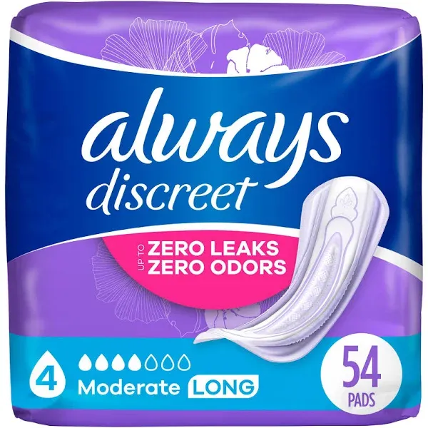 Always Discreet Extra Incontinence Pads