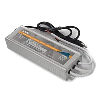 300W 12V Waterproof IP67 LED Power Supply Driver Transformer, LED Power Supply Adapter 100-240V AC to 12 Volt DC Output, for LED Light, Computer Project, Outdoor Light for Outdoor Use