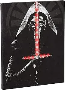 Star Wars Kylo Ren Illuminating Canvas Wall Art