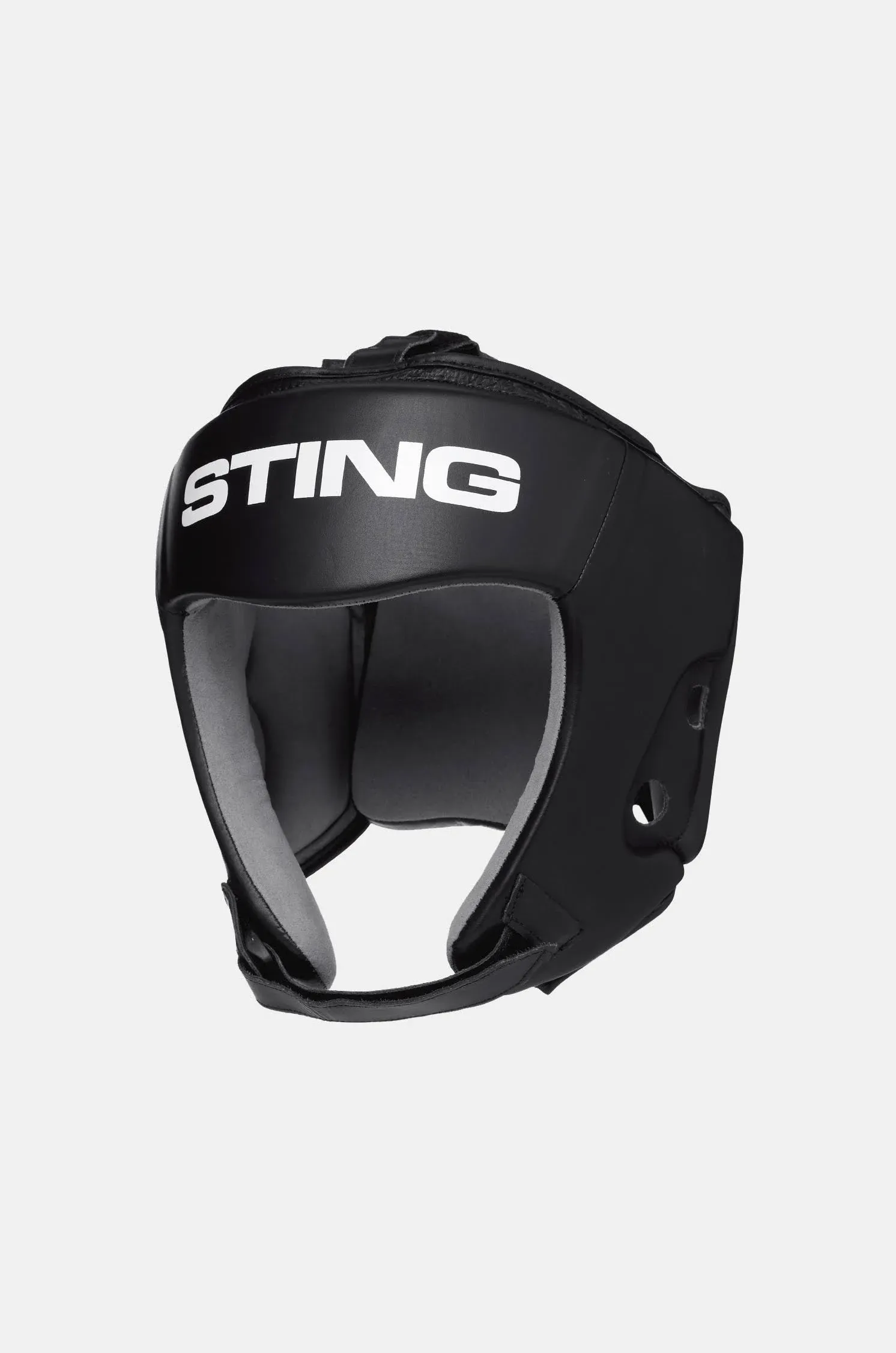 Sting USA Boxing Approved Orion Gel Open Face Head Guard Black / L