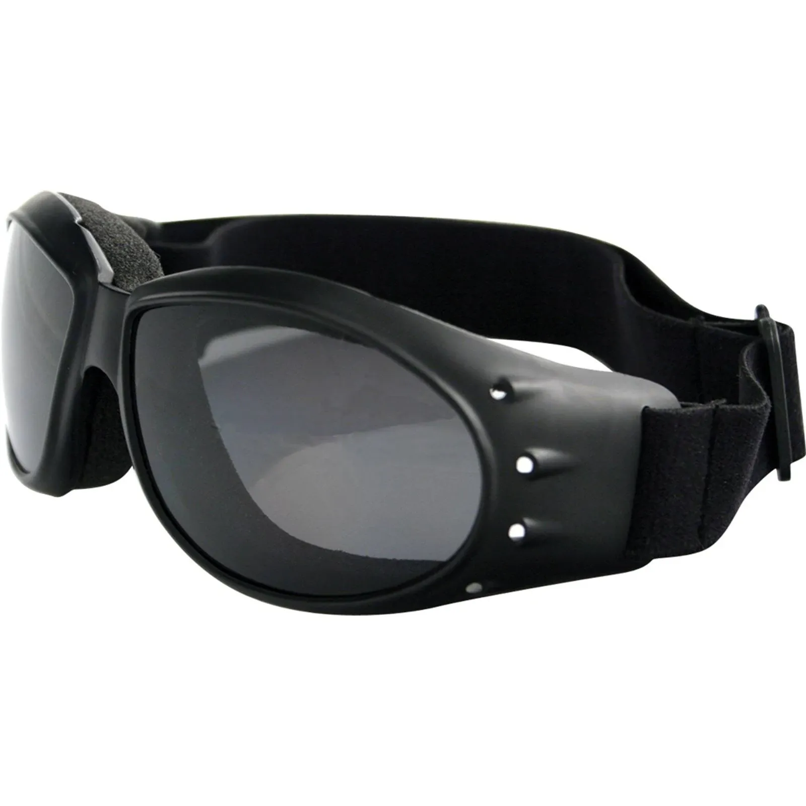 Bobster BCA001 Cruiser Goggles (Black Frame) Smoked Lens